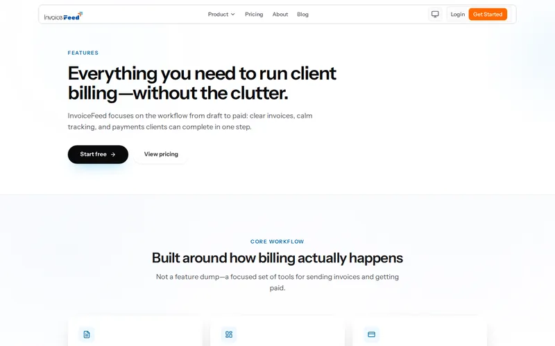 Feature overview